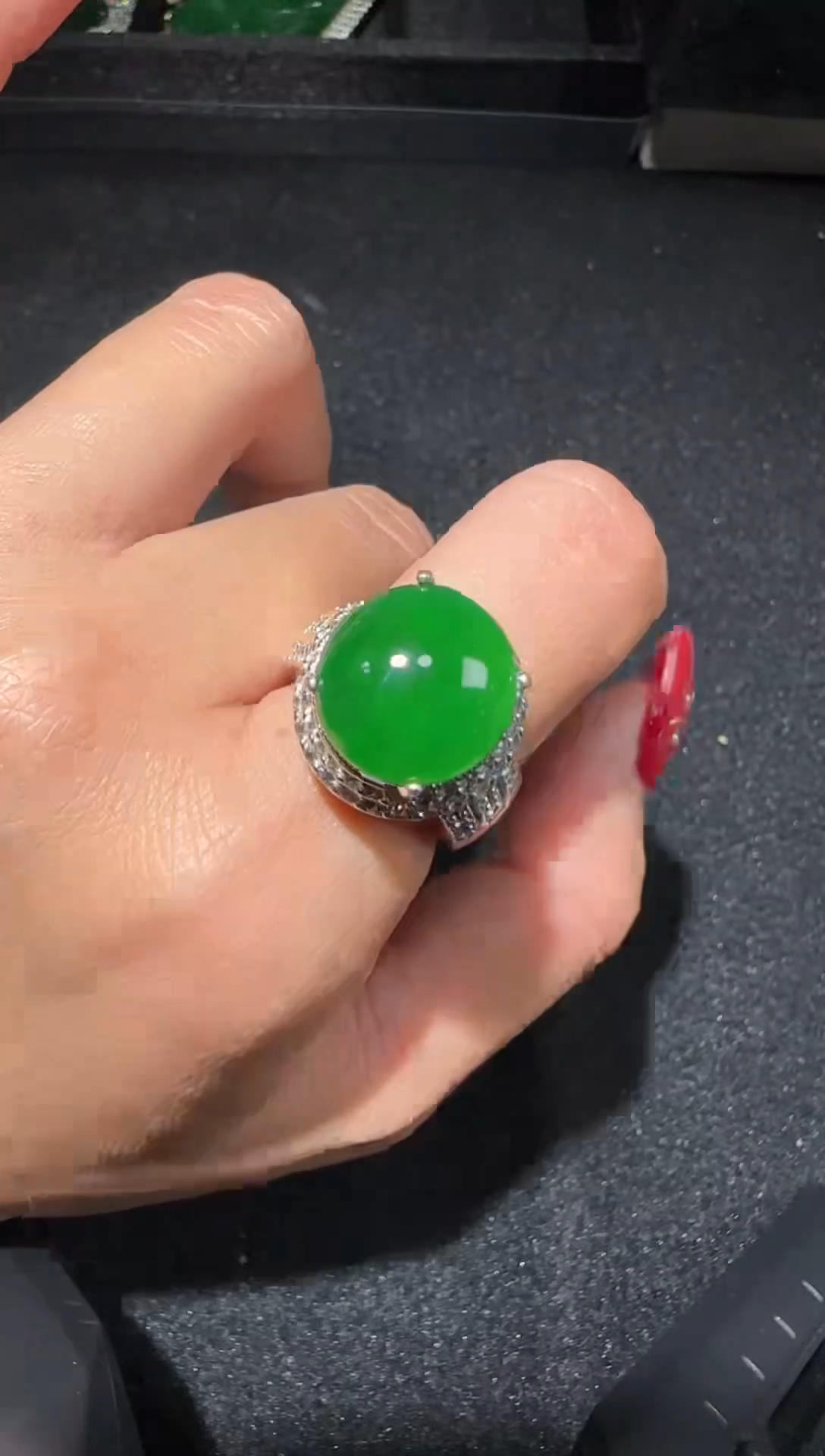 【闪购商品】翡翠戒指未镶嵌多样性发货拍一发一