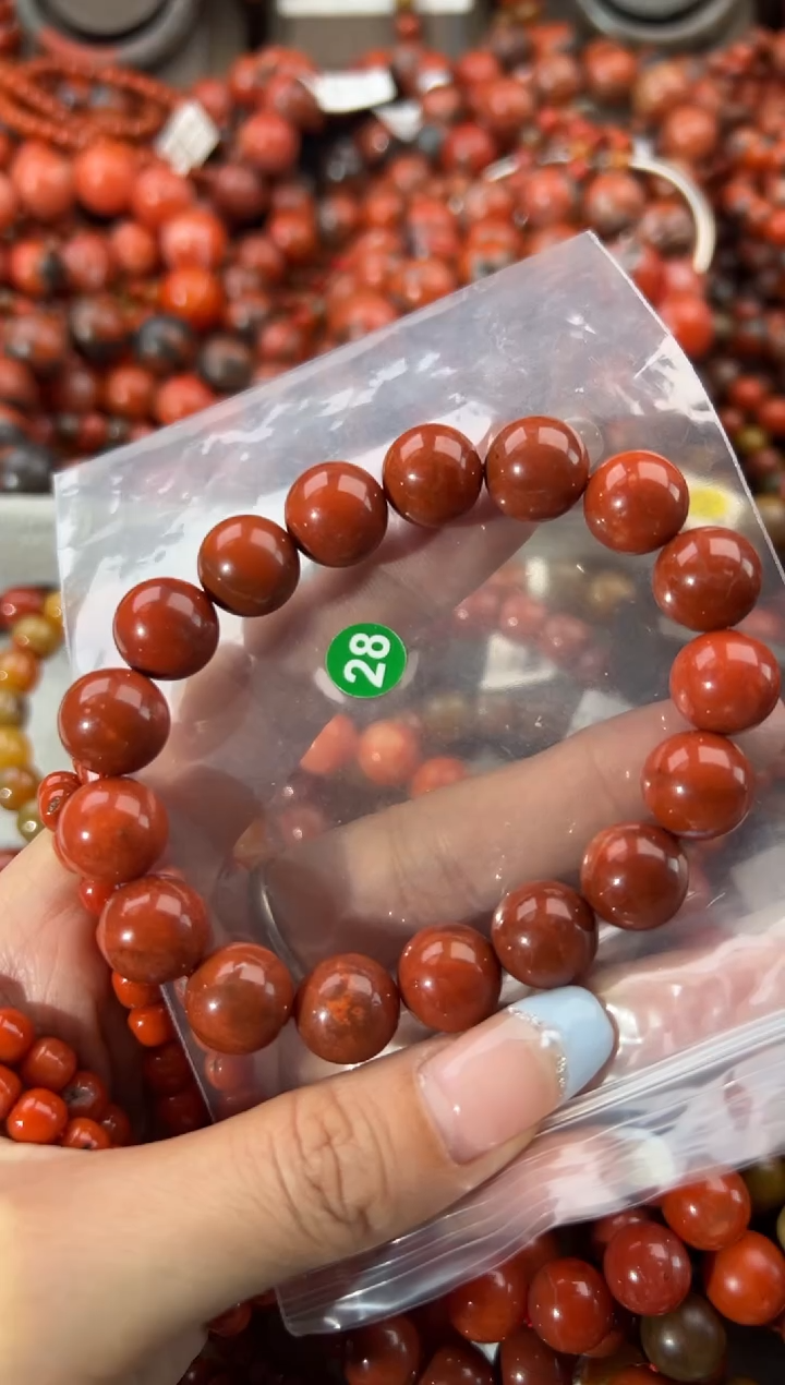 未镶嵌手串南红玛瑙12+