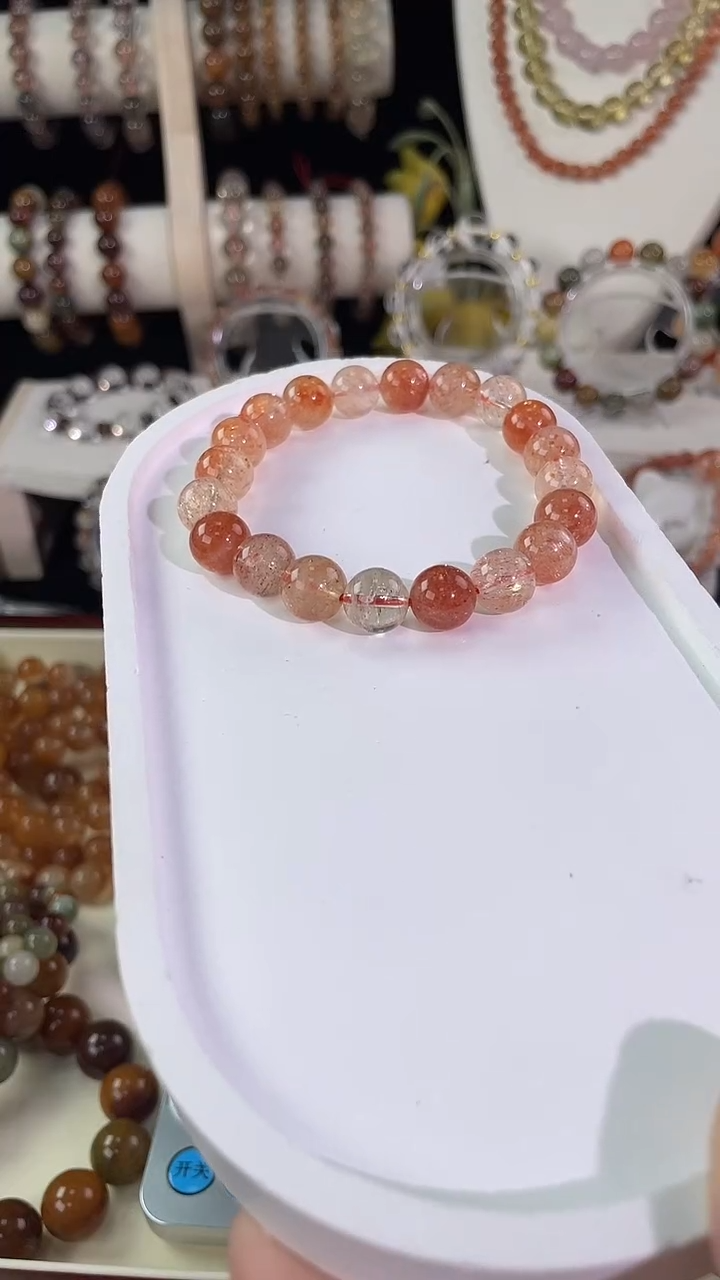 未镶嵌手串日光石金太阳