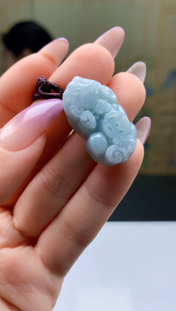 【闪购商品】翡翠颈饰未镶嵌4902ty-jj挂件1