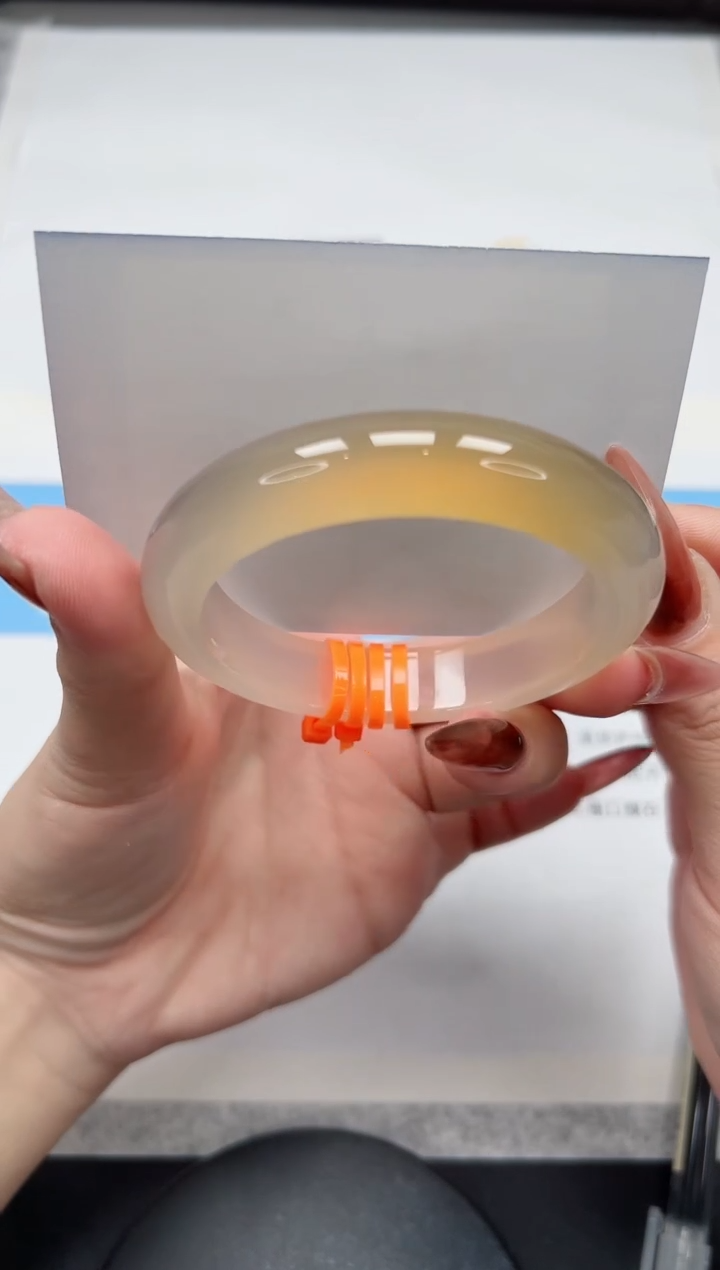 【闪购商品】玛瑙/玉髓手镯未镶嵌53/香槟56