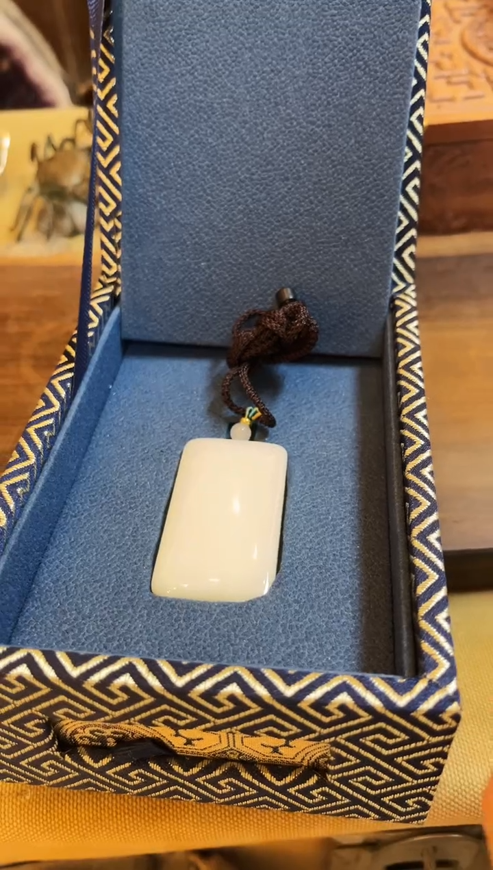 【闪购商品】和田玉玉牌未镶嵌和田玉挂牌G001