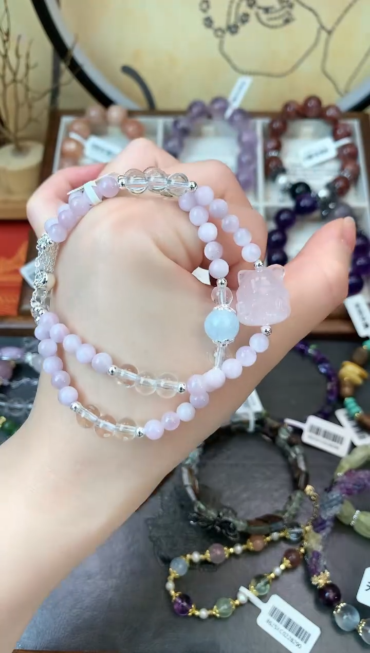 【闪购商品】锂辉石手串未镶嵌104