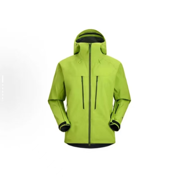 外硬壳防水防风透气登山冲锋衣-蛋黄1