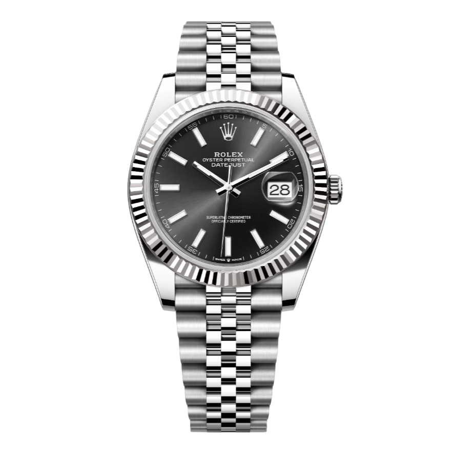 99新 Rolex/劳力士 单表/日志/126234/黑盘夜光刻度/36表径