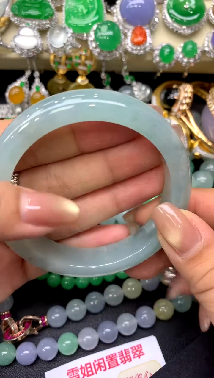 未镶嵌手镯翡翠217-中国好珍宝