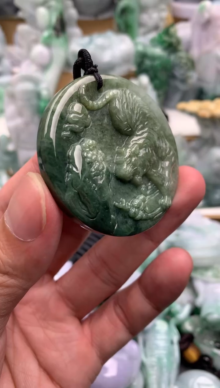 吊坠(不含链)未镶嵌翡翠1