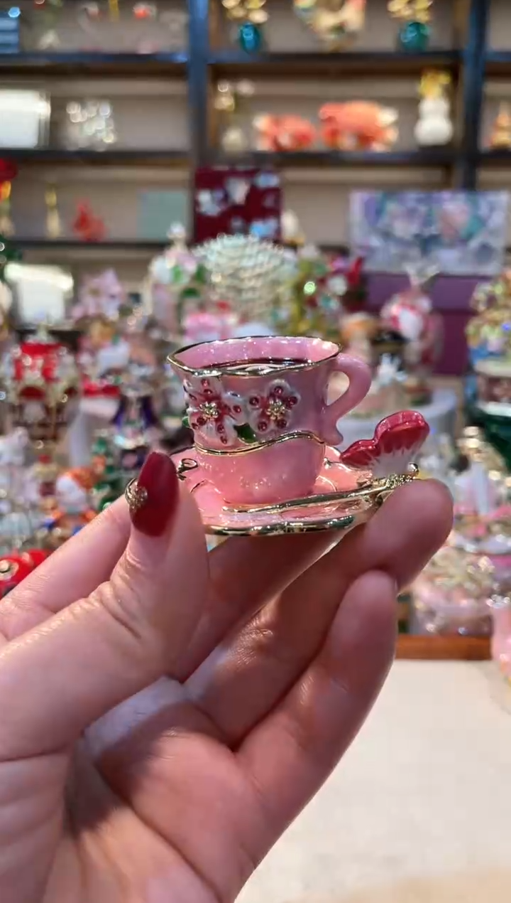 【闪购商品】珐琅彩首饰收纳盒