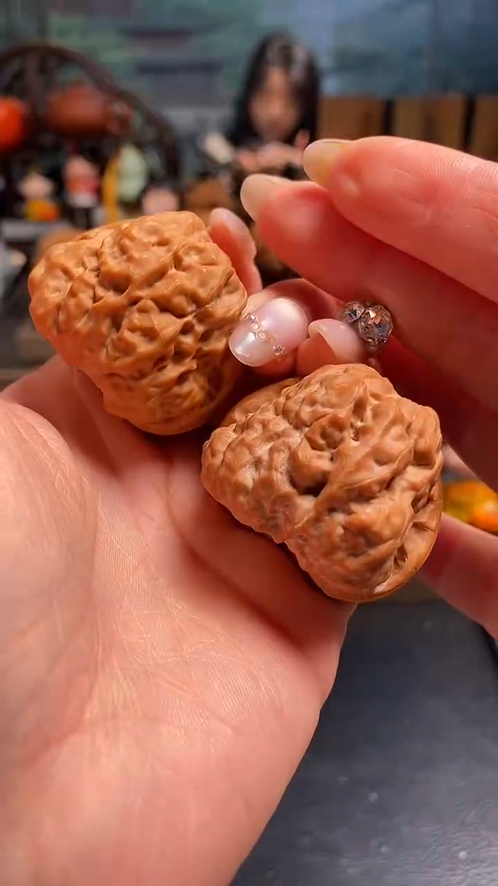 【闪购商品】文玩核桃吊坠C45蛤蟆头40