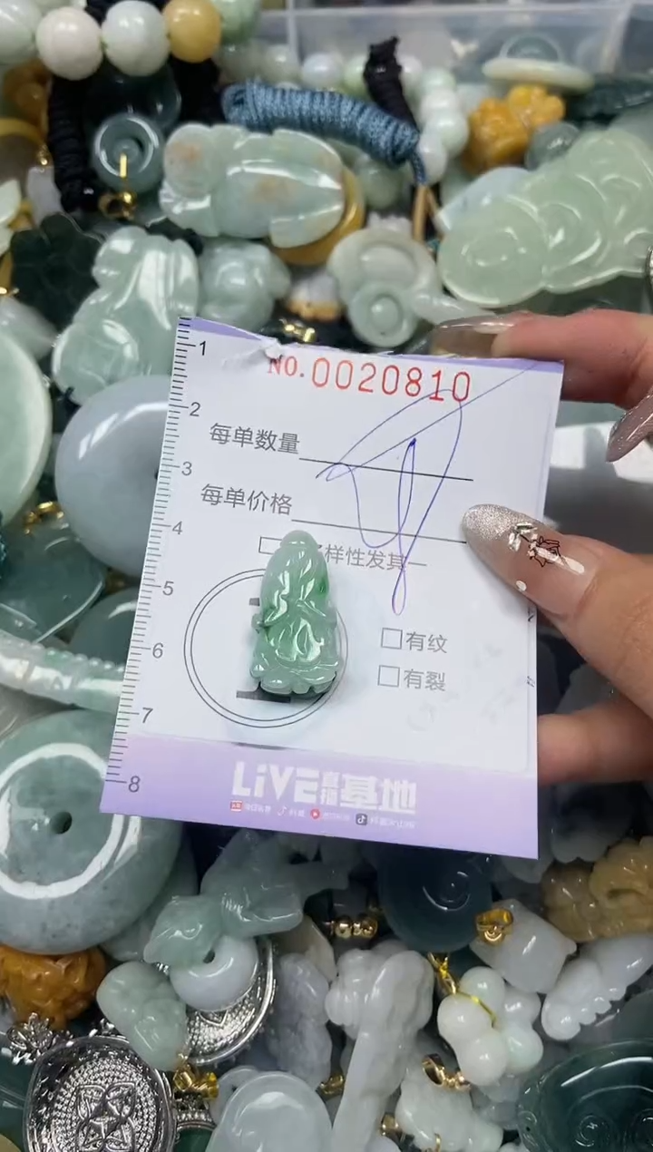 【闪购商品】翡翠颈饰未镶嵌闪购0020810