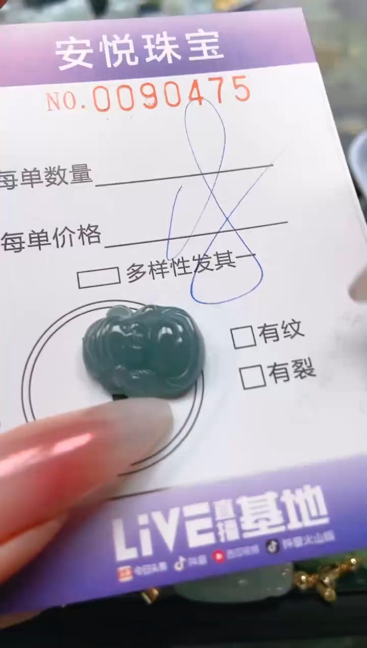 【闪购商品】翡翠颈饰未镶嵌闪购0090475