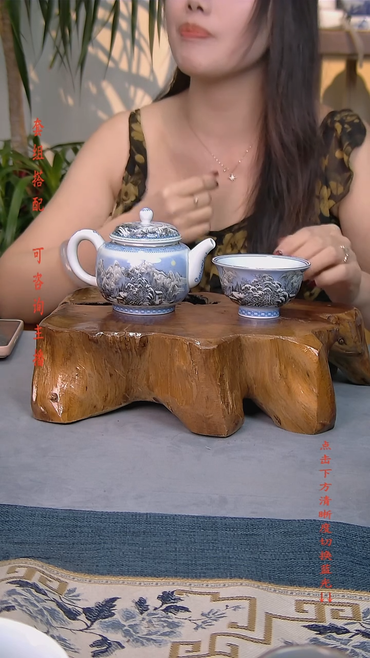 简装家用款2件套 白瓷陶瓷茶具