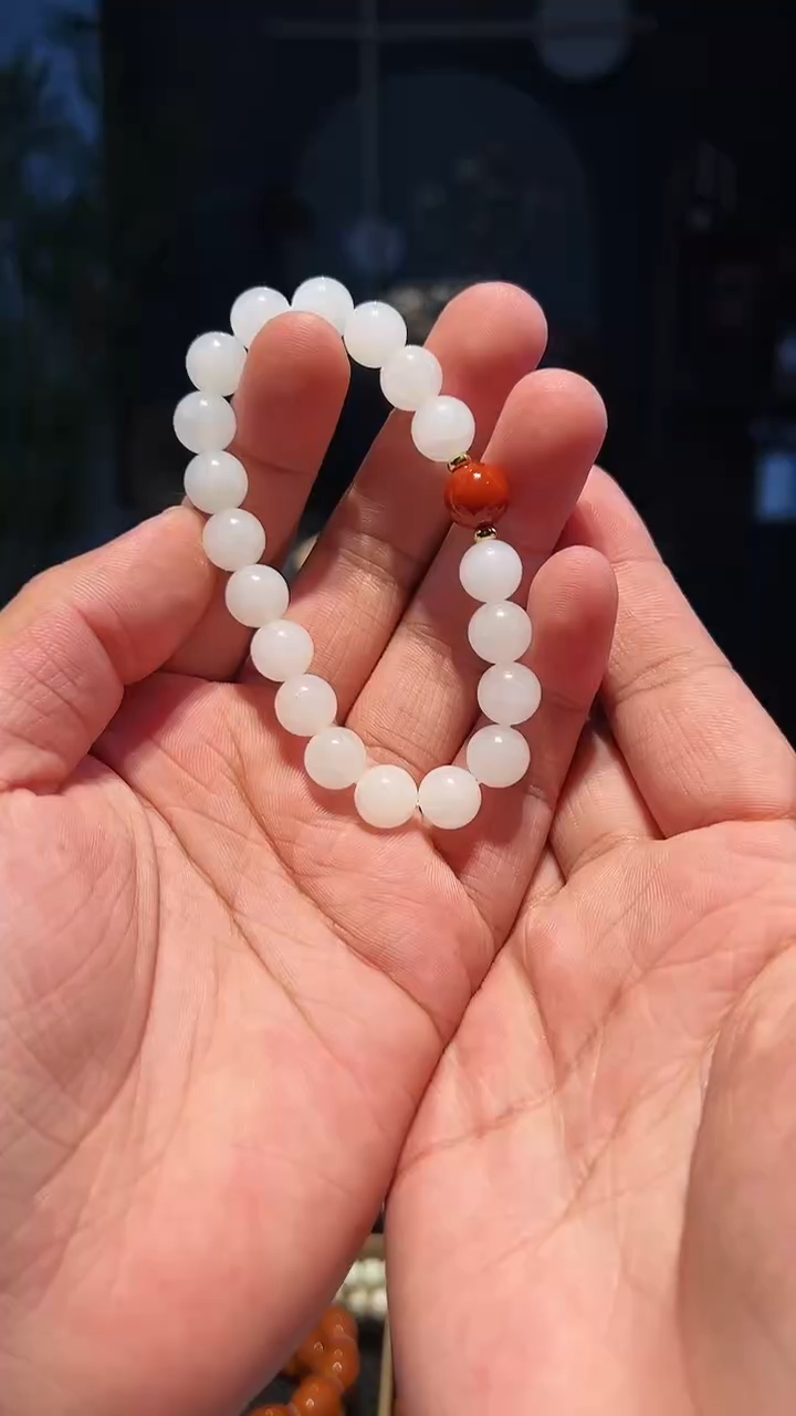 【闪购商品】和田玉手串未镶嵌10+