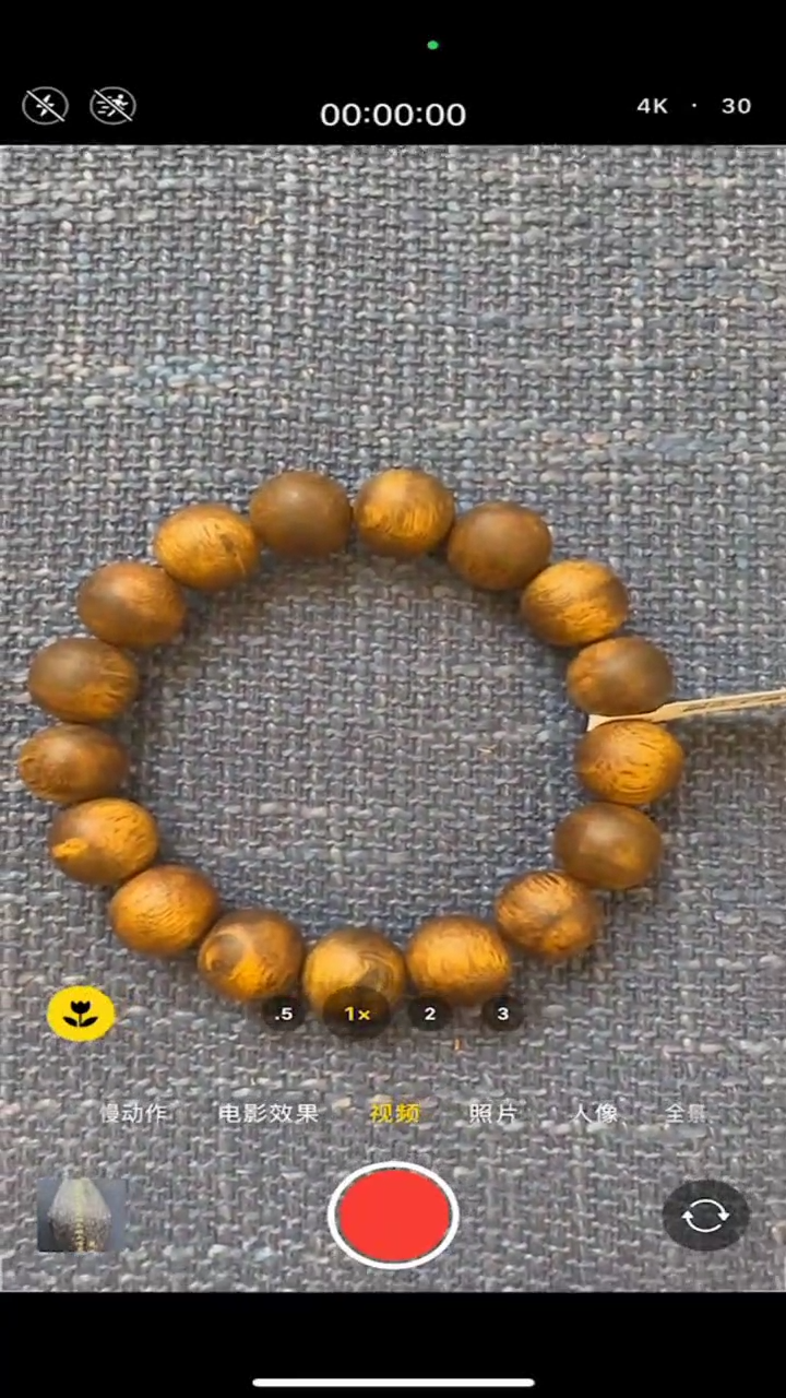 【闪购商品】沉香手串大掌柜专属莞香绿奇楠圆珠单圈13mm