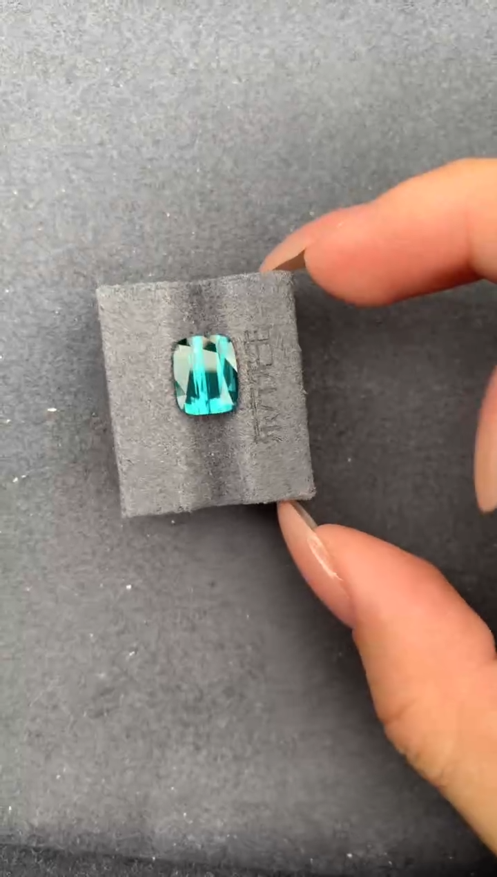 未镶嵌珠宝半成品碧玺3.2ct碧玺lagoon  定制FB