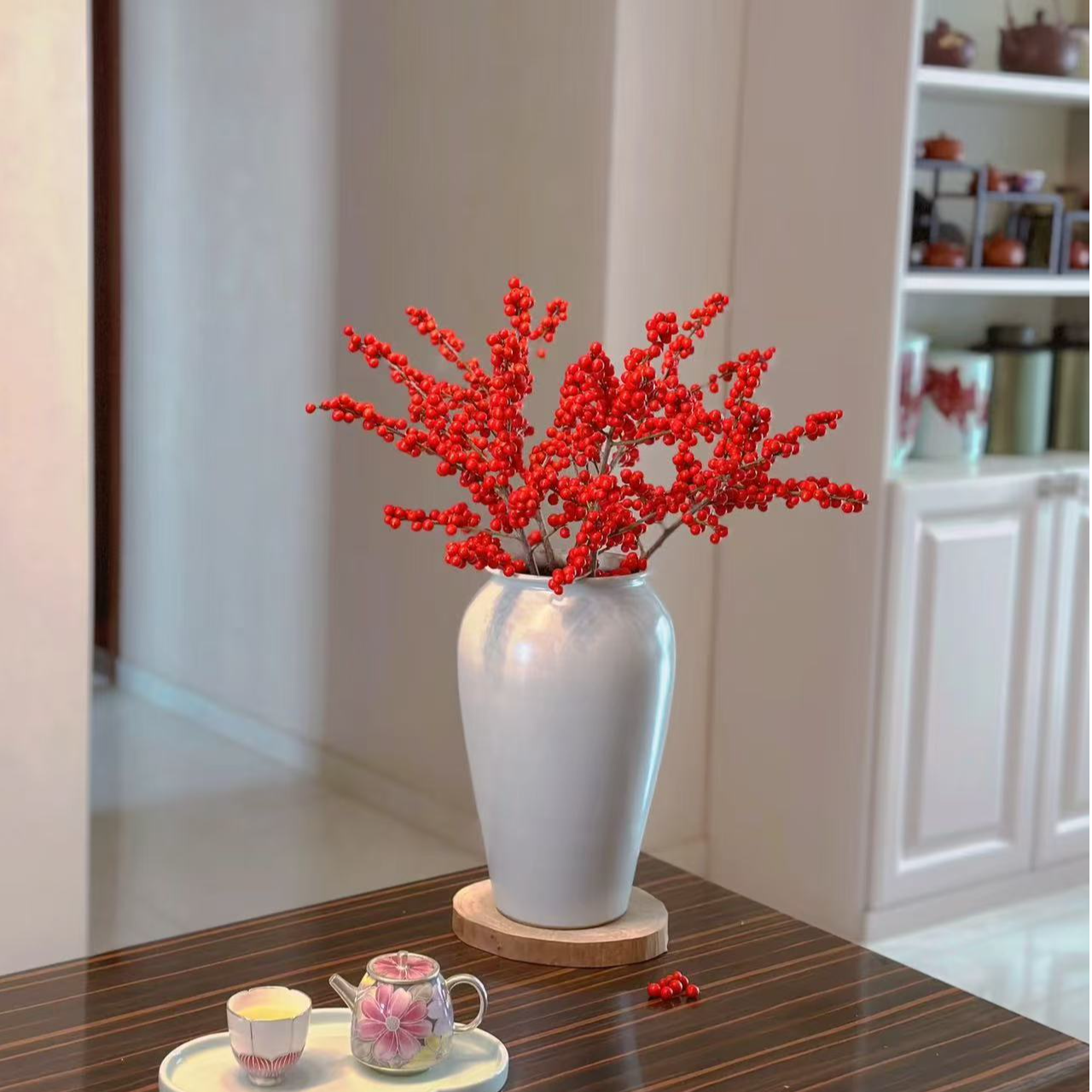 【花和优品】桌面款状元红冬青（运输过程中有轻微掉果正常介意慎拍）