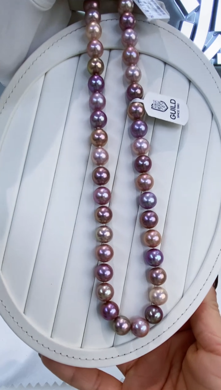 项链未镶嵌淡水珍珠Y淡水项链吉尔德五星 10-11