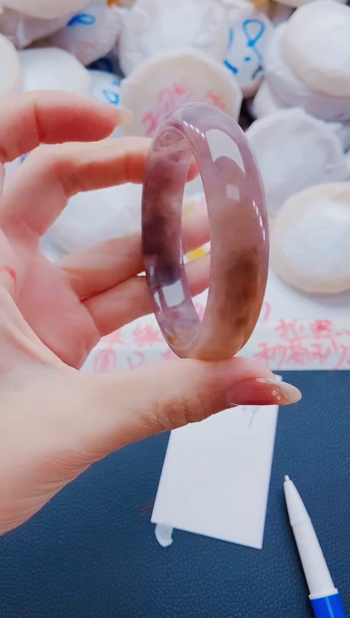 未镶嵌手镯石英质玉M147-59-60