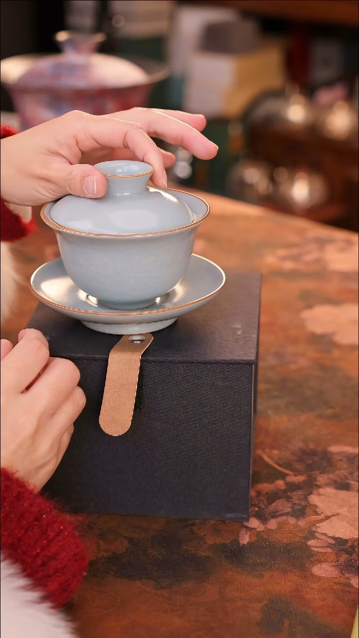 【闪购商品】陶瓷茶具（无礼盒无茶盘）@@A8187