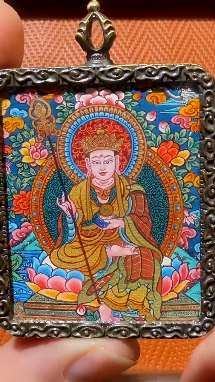吊坠嘴哥严选——1228地藏王菩萨唐卡