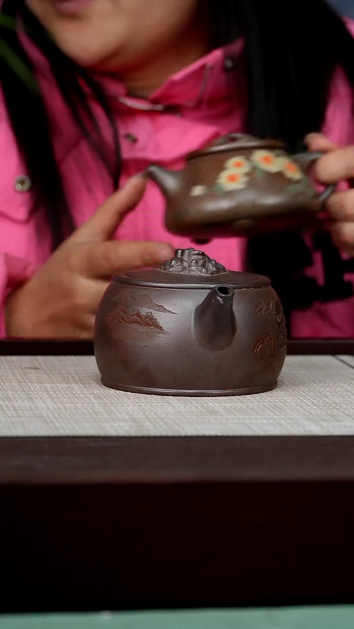 【闪购商品】宜兴原矿紫砂茶壶350C