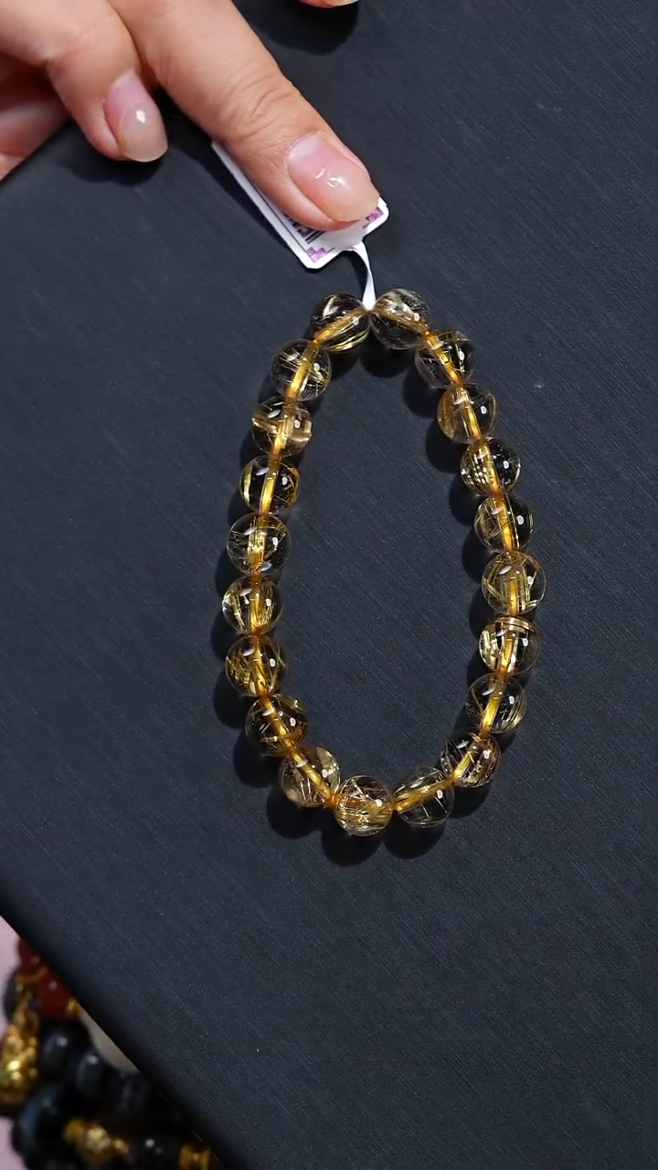 未镶嵌颈饰水晶S53757多样性发一钛晶9mm