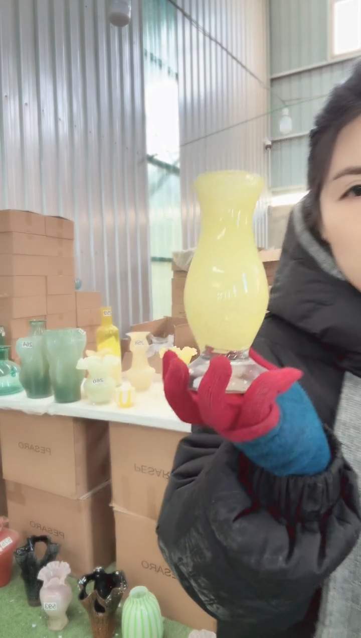 056直播玻璃花瓶