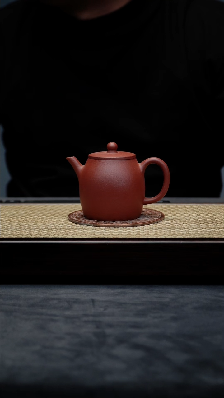 茶壶紫砂封釉150红清水紫砂壶