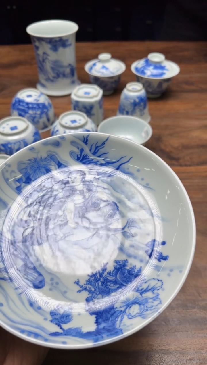 晚***桐择善堂 刘海戏金蟾壶承