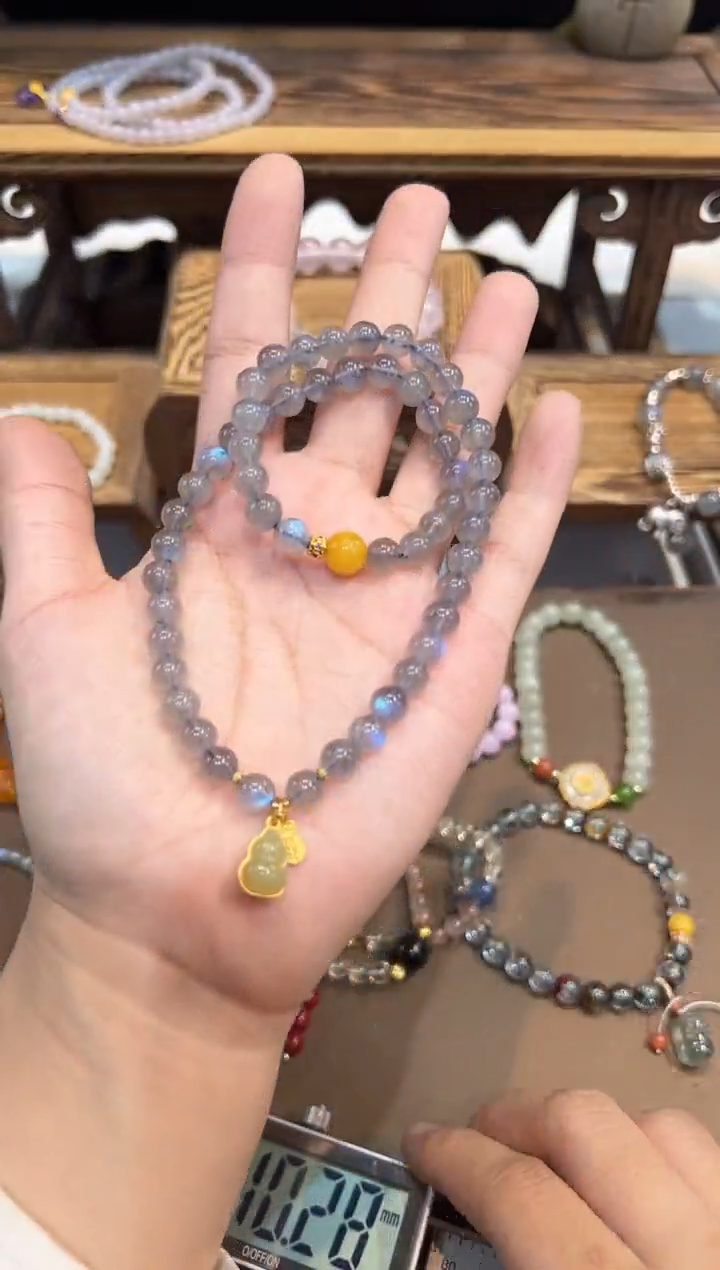 【闪购商品】长石手链未镶嵌@@手饰