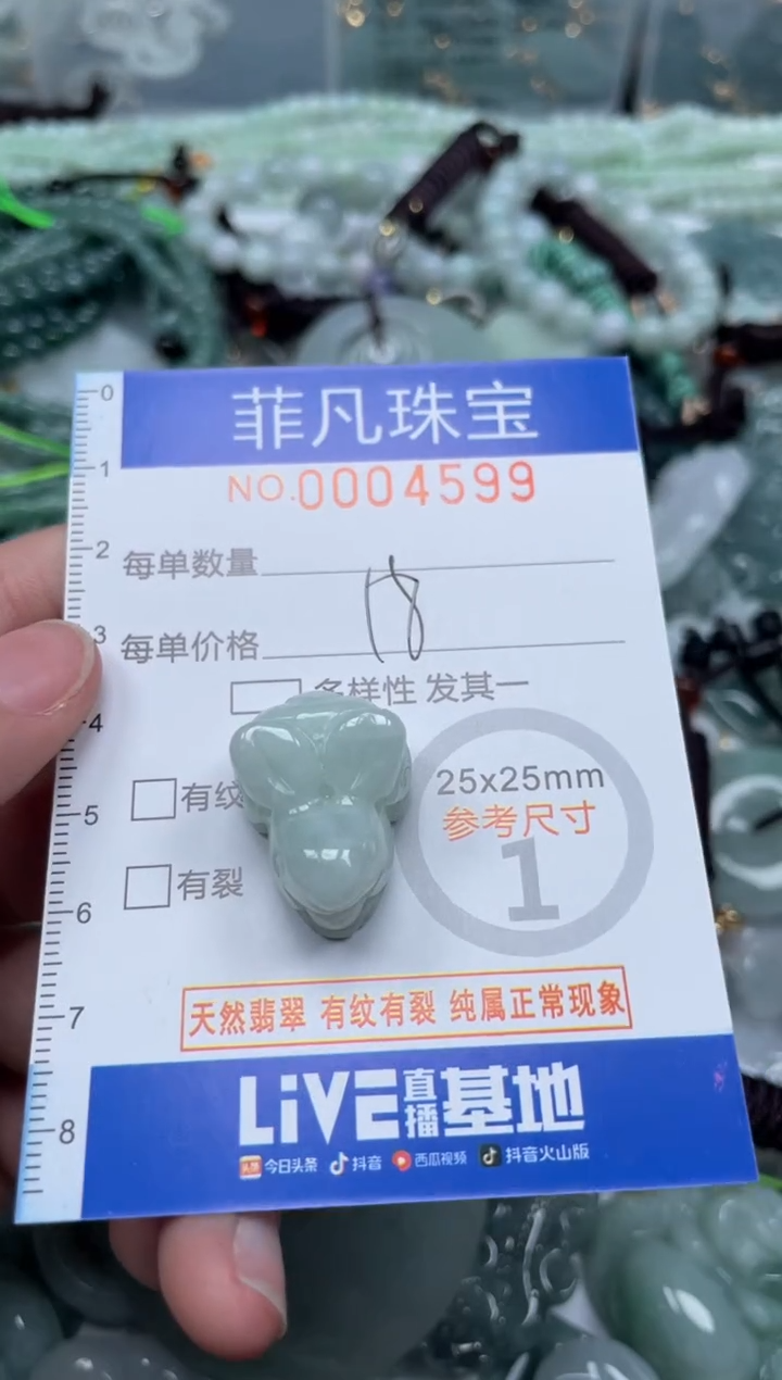 【闪购商品】翡翠颈饰未镶嵌00..4599