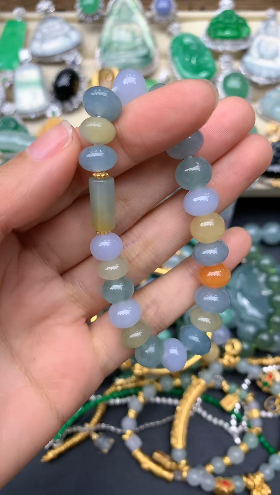 【闪购商品】翡翠手串未镶嵌286-中国好珍宝