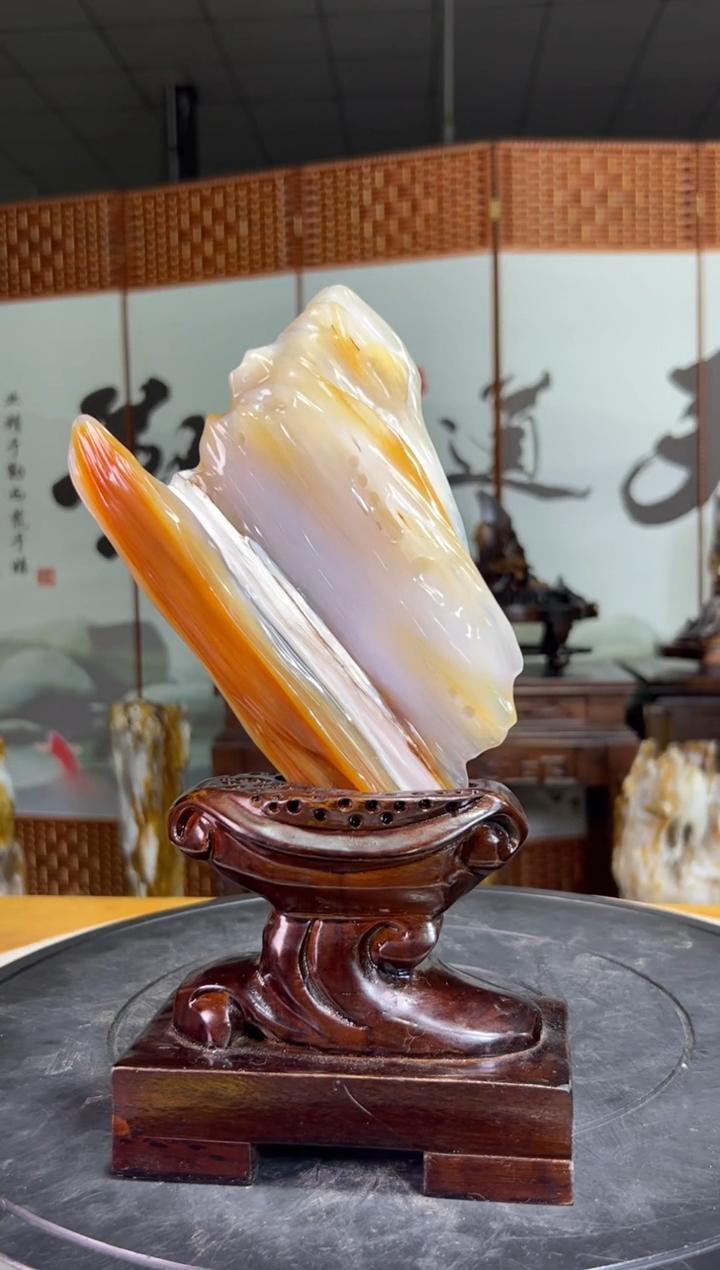 未镶嵌珠宝奇石硅化玉4