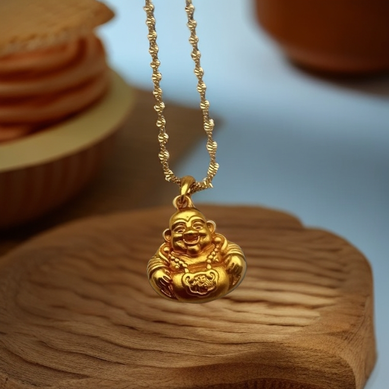 【舟总专属】精美宫廷风合金小佛公吊坠DZ62029赠合金链