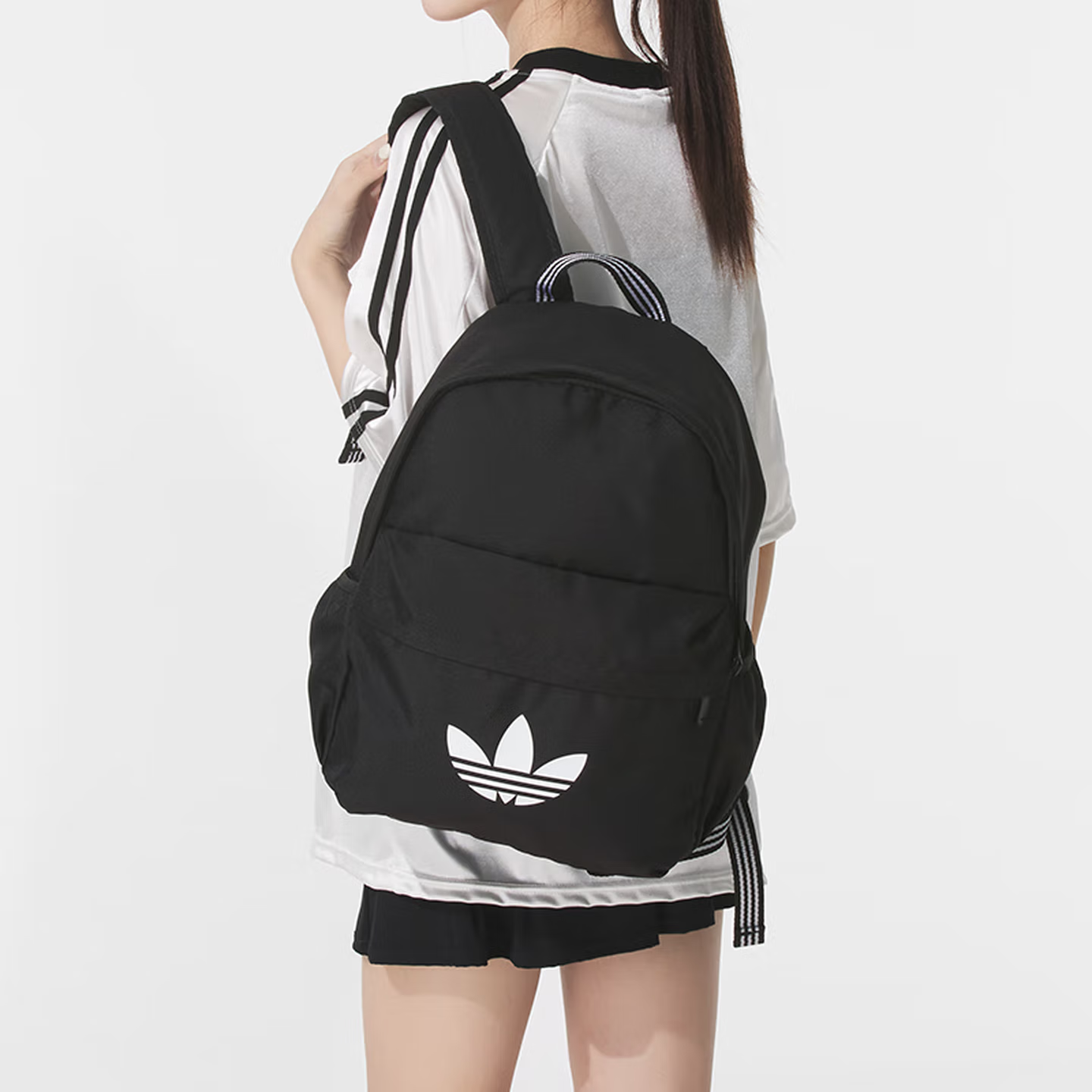 adidas/阿迪达斯流光风百搭男女同款双肩包简约时尚潮流JX0209