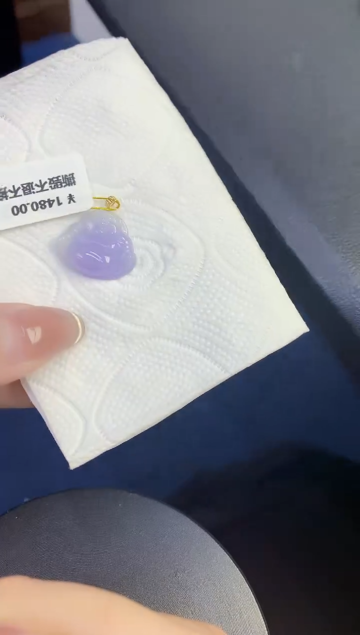 颈饰未镶嵌翡翠缅甸天然翡翠A货