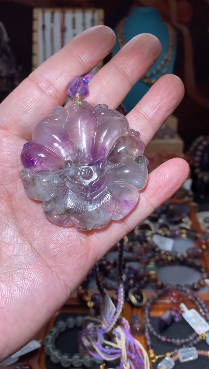 【闪购商品】水晶吊坠未镶嵌超七