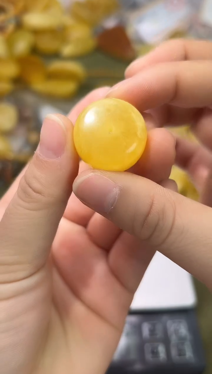 裸石琥珀未镶嵌琥珀蜜蜡吊坠