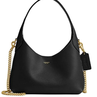 COACH蔻驰COACH Brooklyn 23徽标磁扣开合牛皮革单肩包