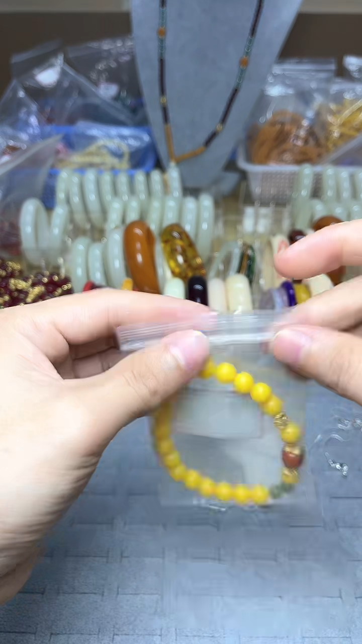 【闪购商品】琥珀手链未镶嵌手串