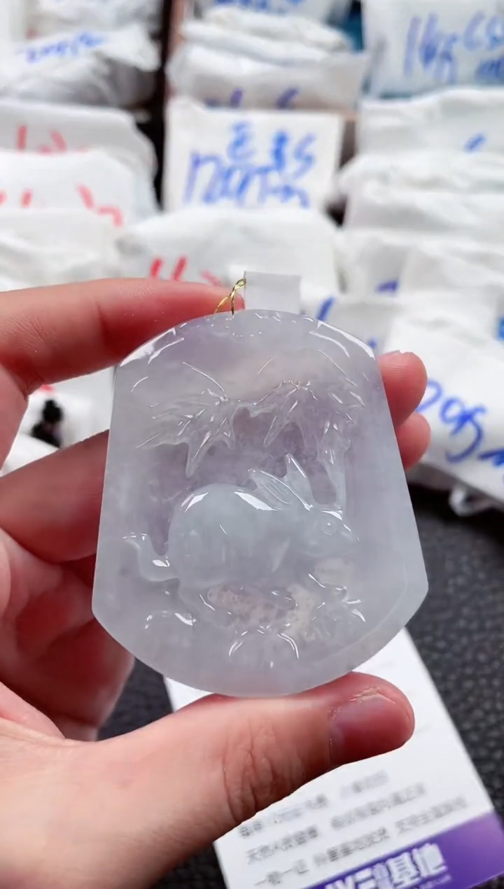 翡翠未镶嵌颈饰00010029