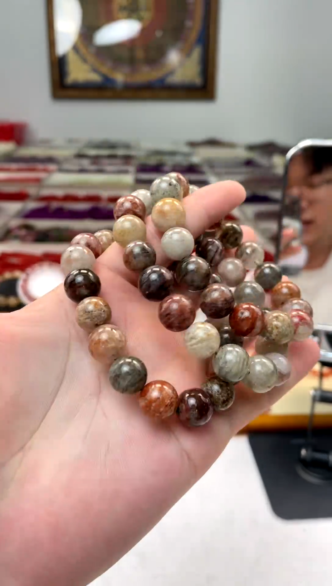 未镶嵌手串水晶【昊哥珠宝】千层四级幽灵11mm多样性发一