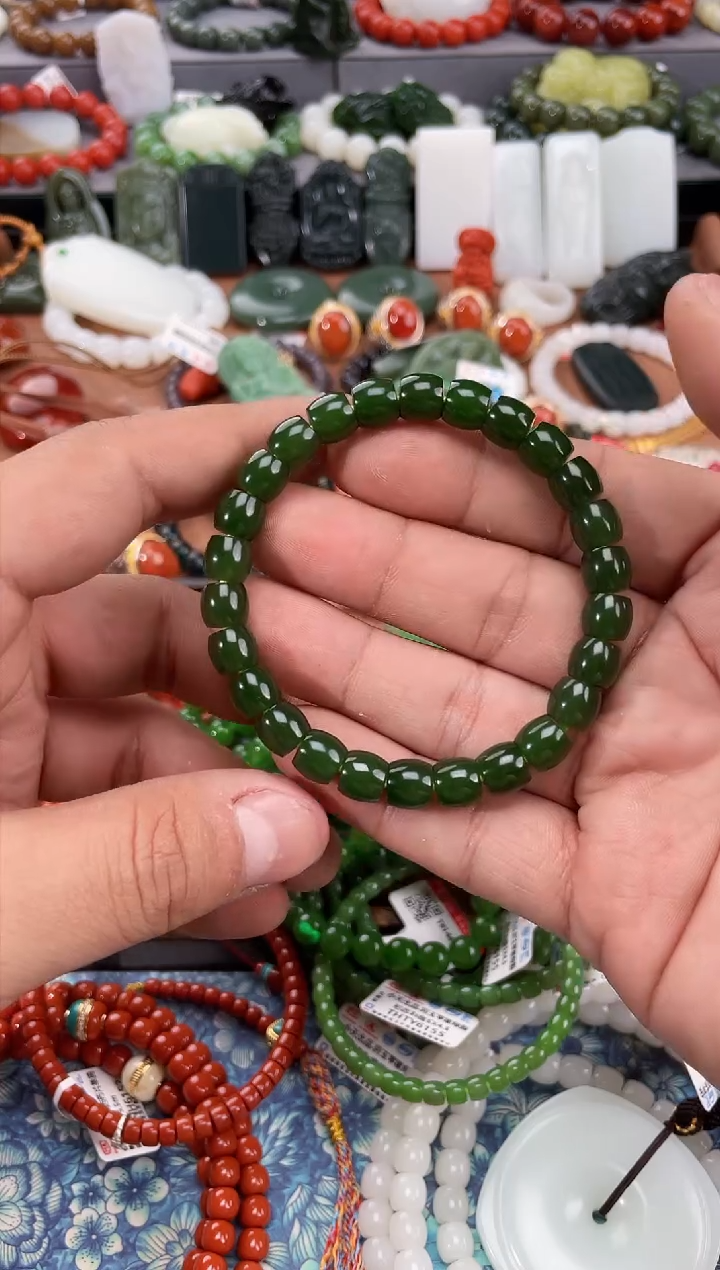 【闪购商品】和田玉手串未镶嵌多样性发一件741