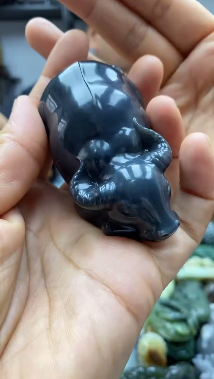 和田玉未镶嵌把件1