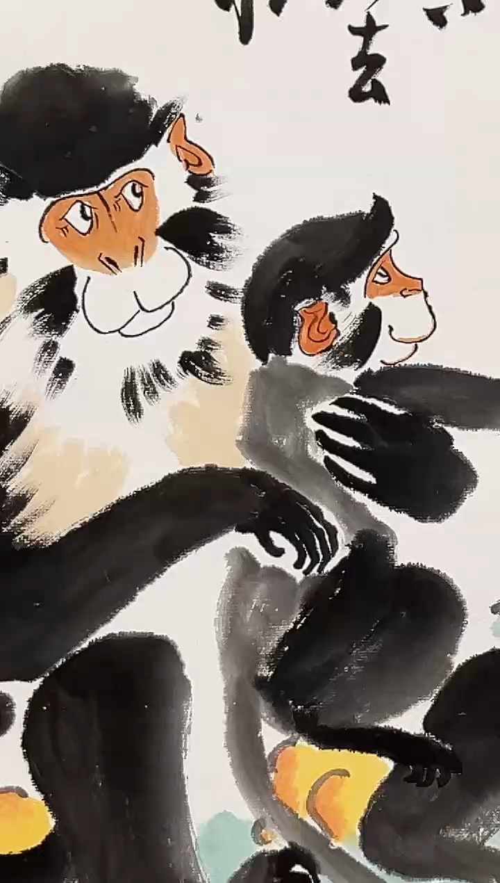 【闪购商品】绘画王冠人-2平尺-写意国画