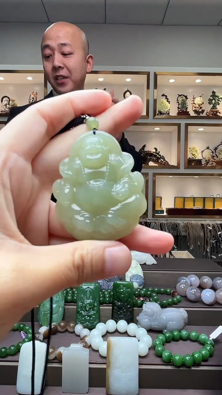 【闪购商品】和田玉颈饰未镶嵌苏