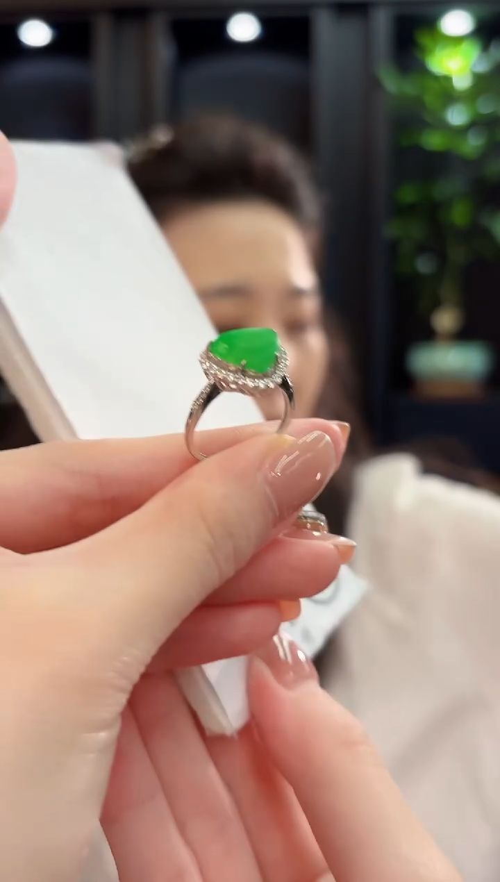 未镶嵌戒指翡翠 缅甸A货/支持复检/一件