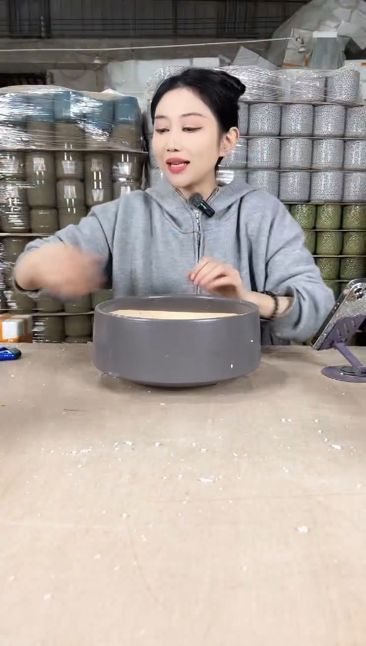 【闪购商品】陶瓷拼盘棕色大号26x12