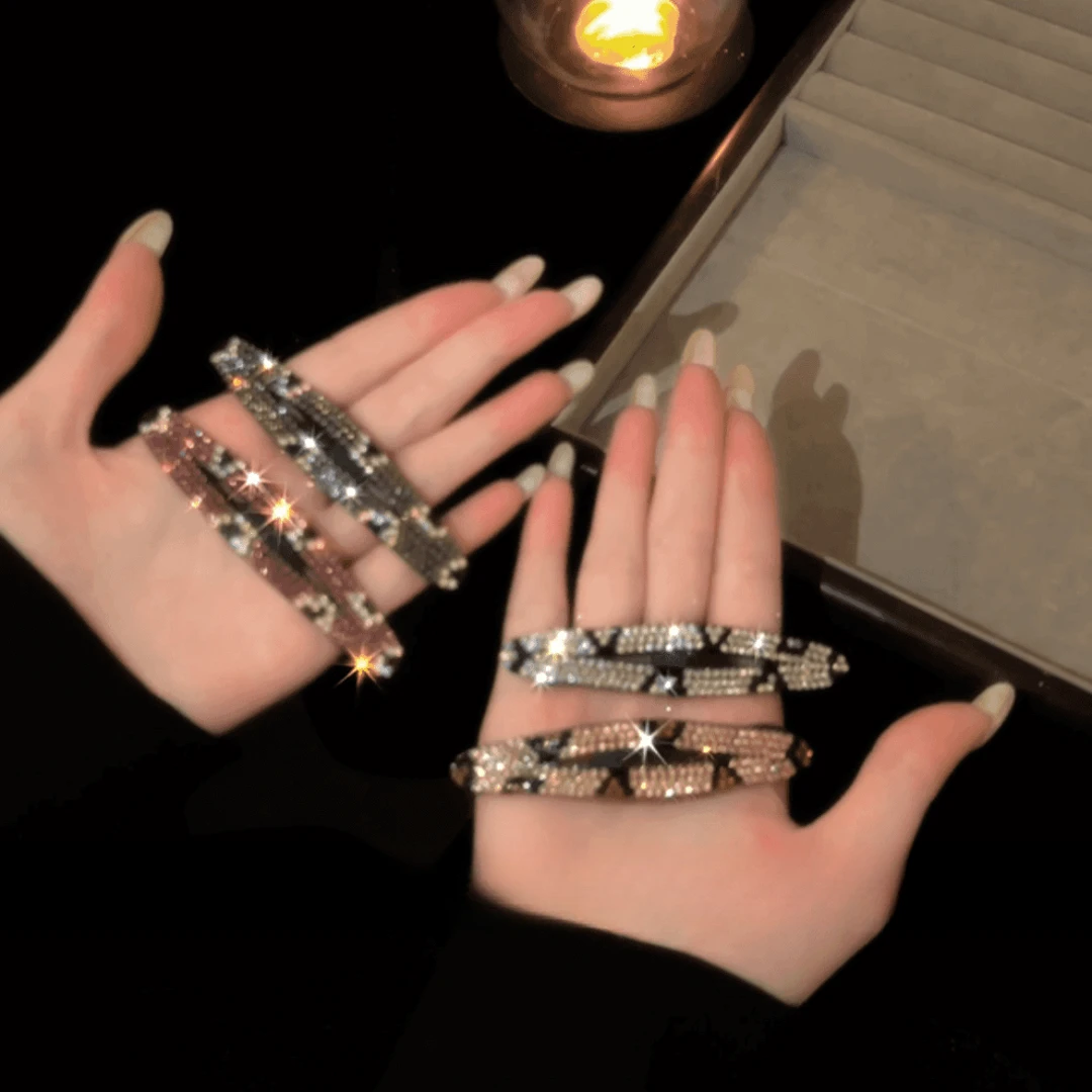 复古发夹ins 新款豹纹系bb夹碎发夹女生碎发必备刘海夹后脑勺夹子