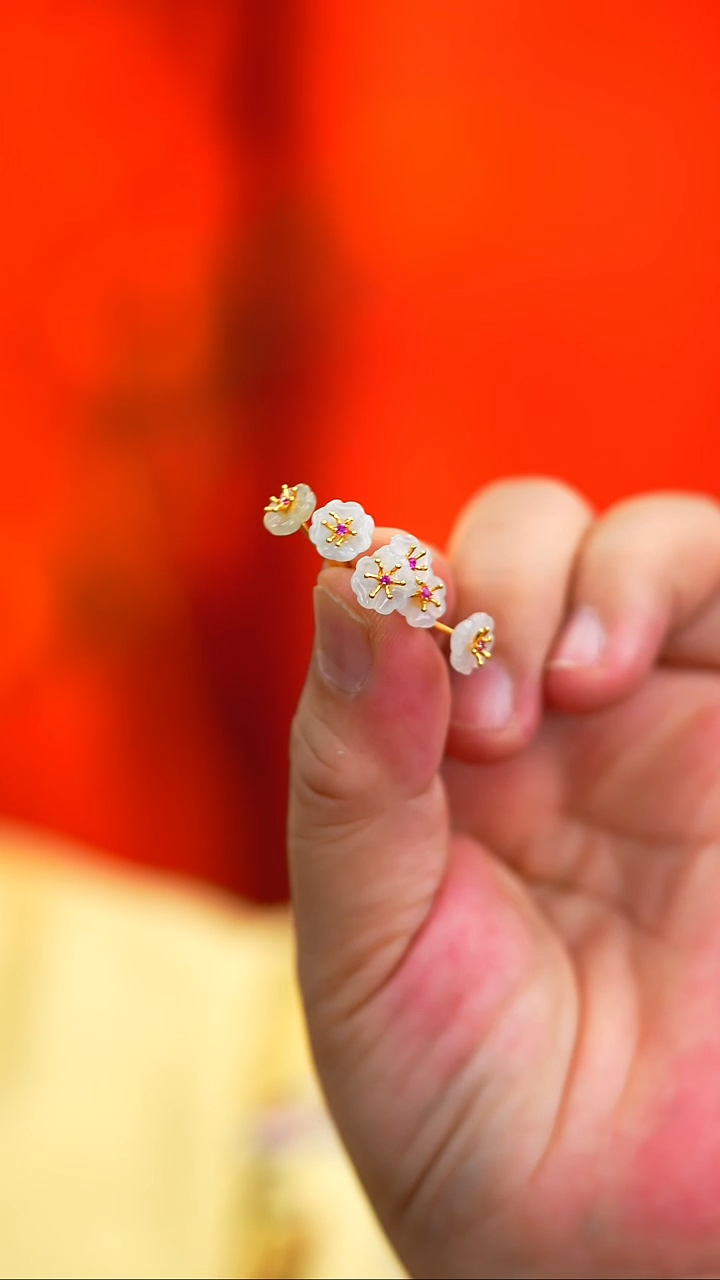 银S925镶嵌翡翠耳饰新款（多样性发一）